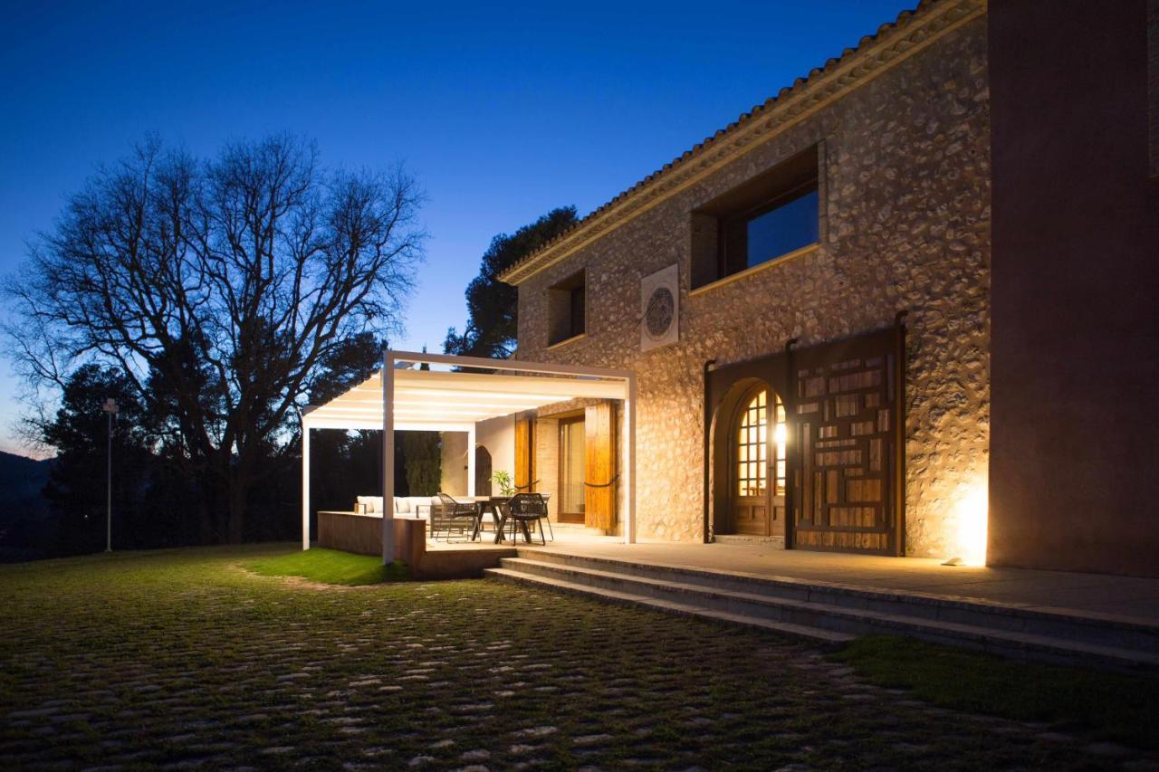 Casa Rural Masia Les Apieres El Pla de Manlleu Exterior photo