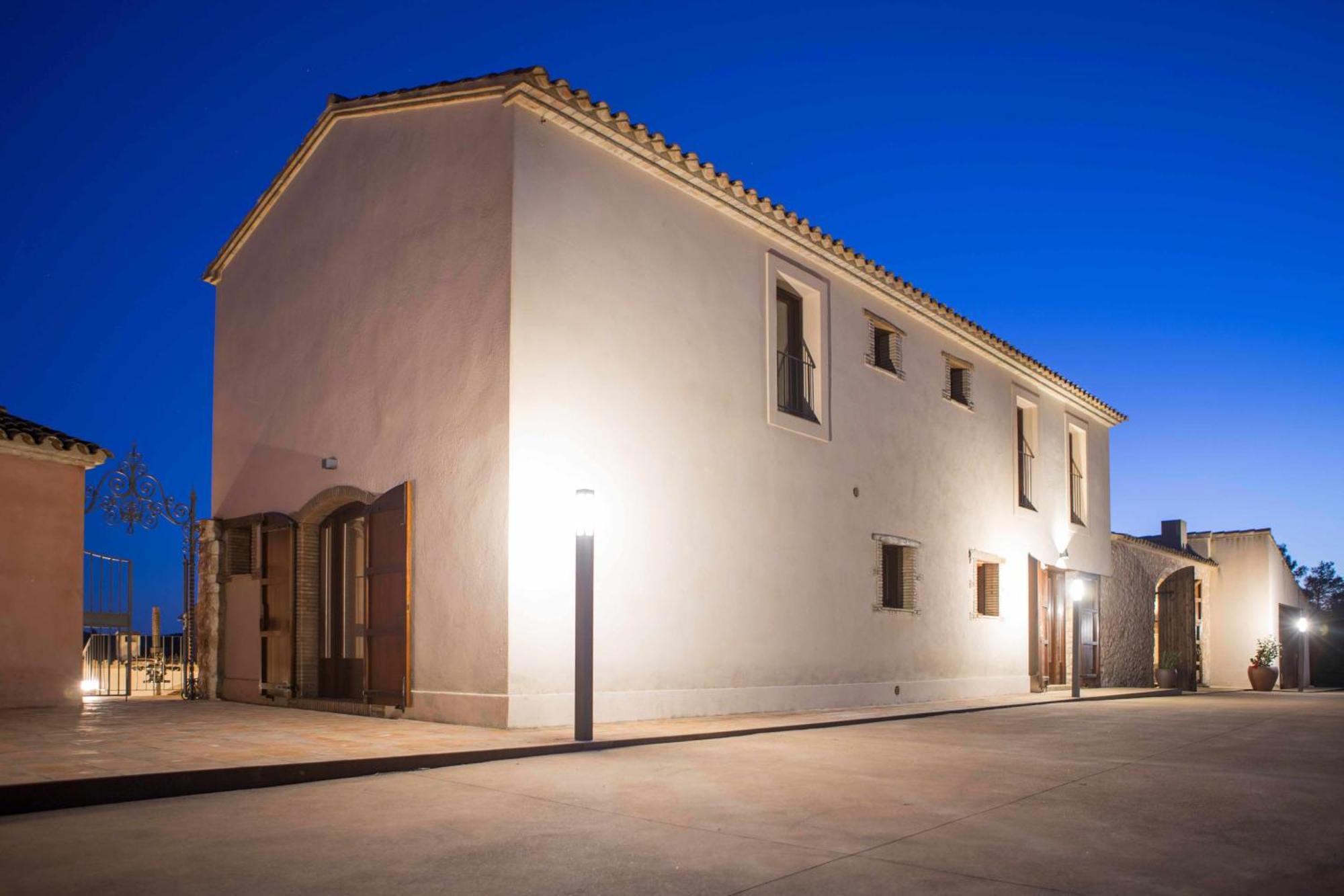 Casa Rural Masia Les Apieres El Pla de Manlleu Exterior photo